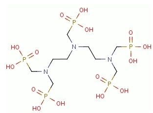 Промышленное применение диэтиленового триамина (метиленфосфоновая кислота) (DTPMP) на электростанциях, нефтяных месторождениях, моющих средствах, гальванизации и очистке металлов.